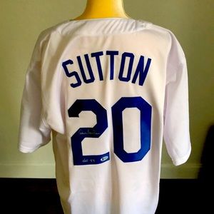 Don Sutton HOF signed jersey